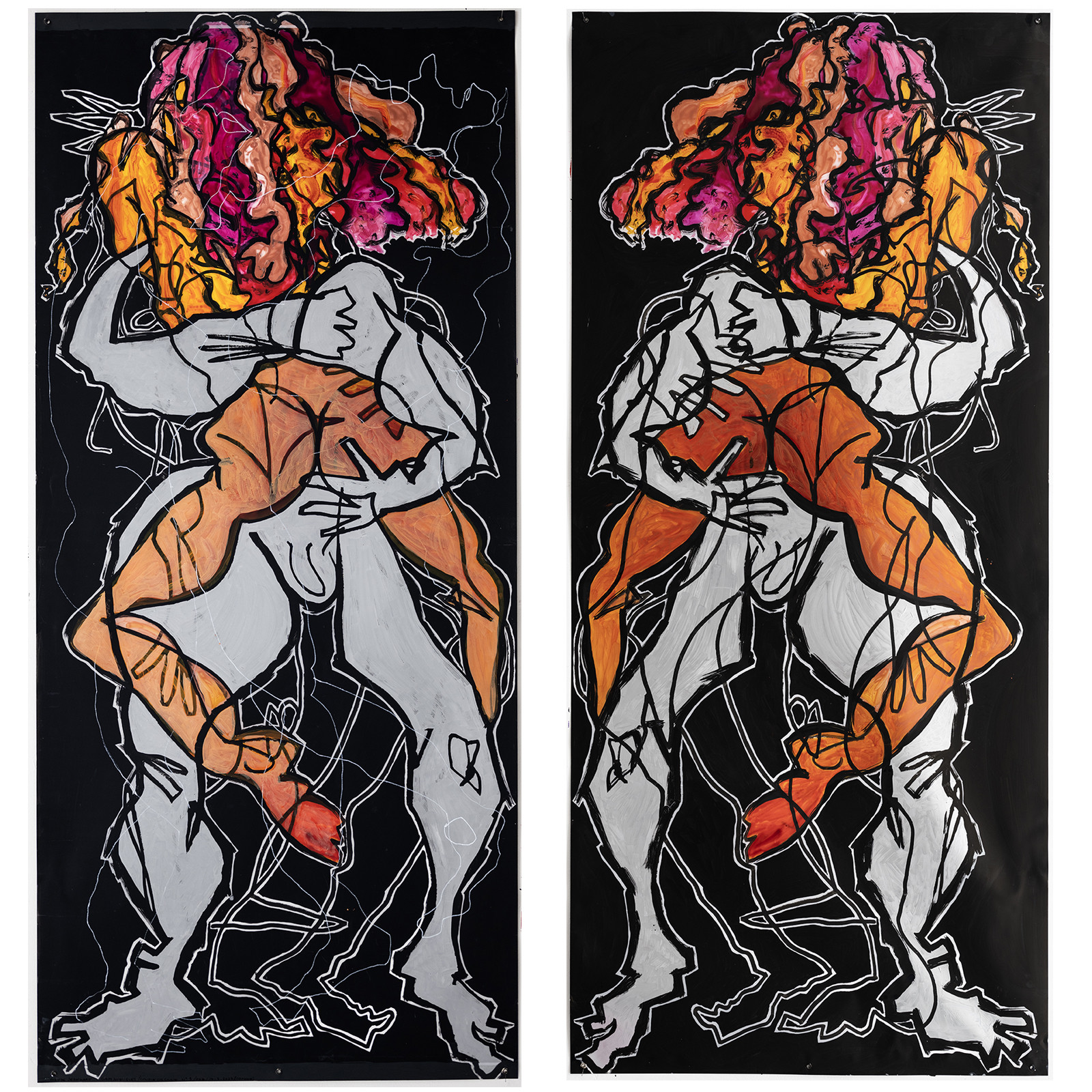 COUPLE COLONNE n°9   FAB. L