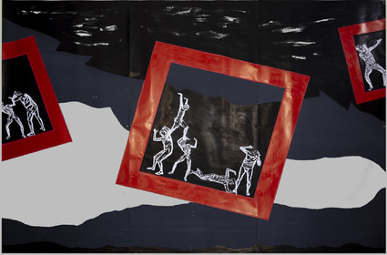 GRAND TRIPTYQUE - 6   ATLANTES CONFINÉS