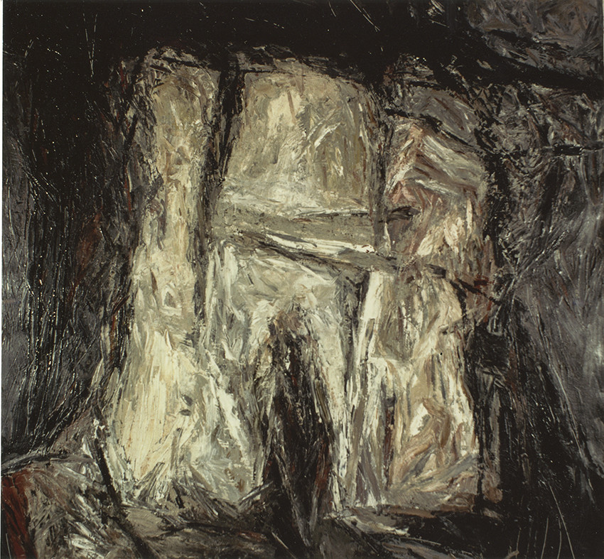 ROSA NEGRA 25acrylique et terres sur toile200 x 2009  90