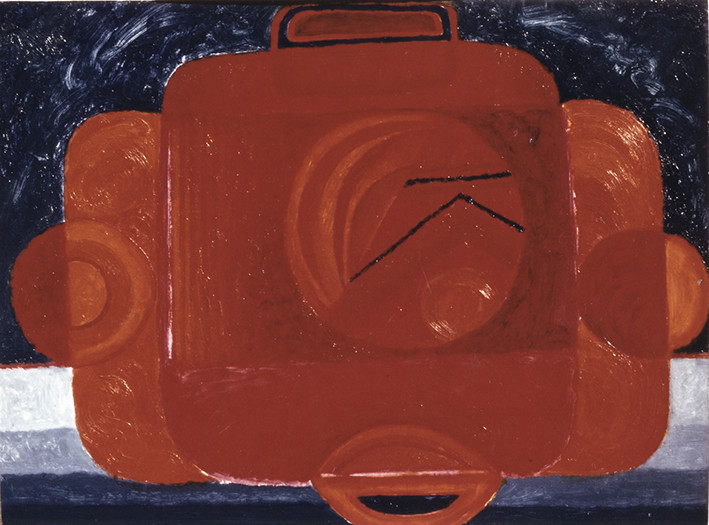 VOYAGE - huile sur carton - 50 x 65 - 5 70 - 1