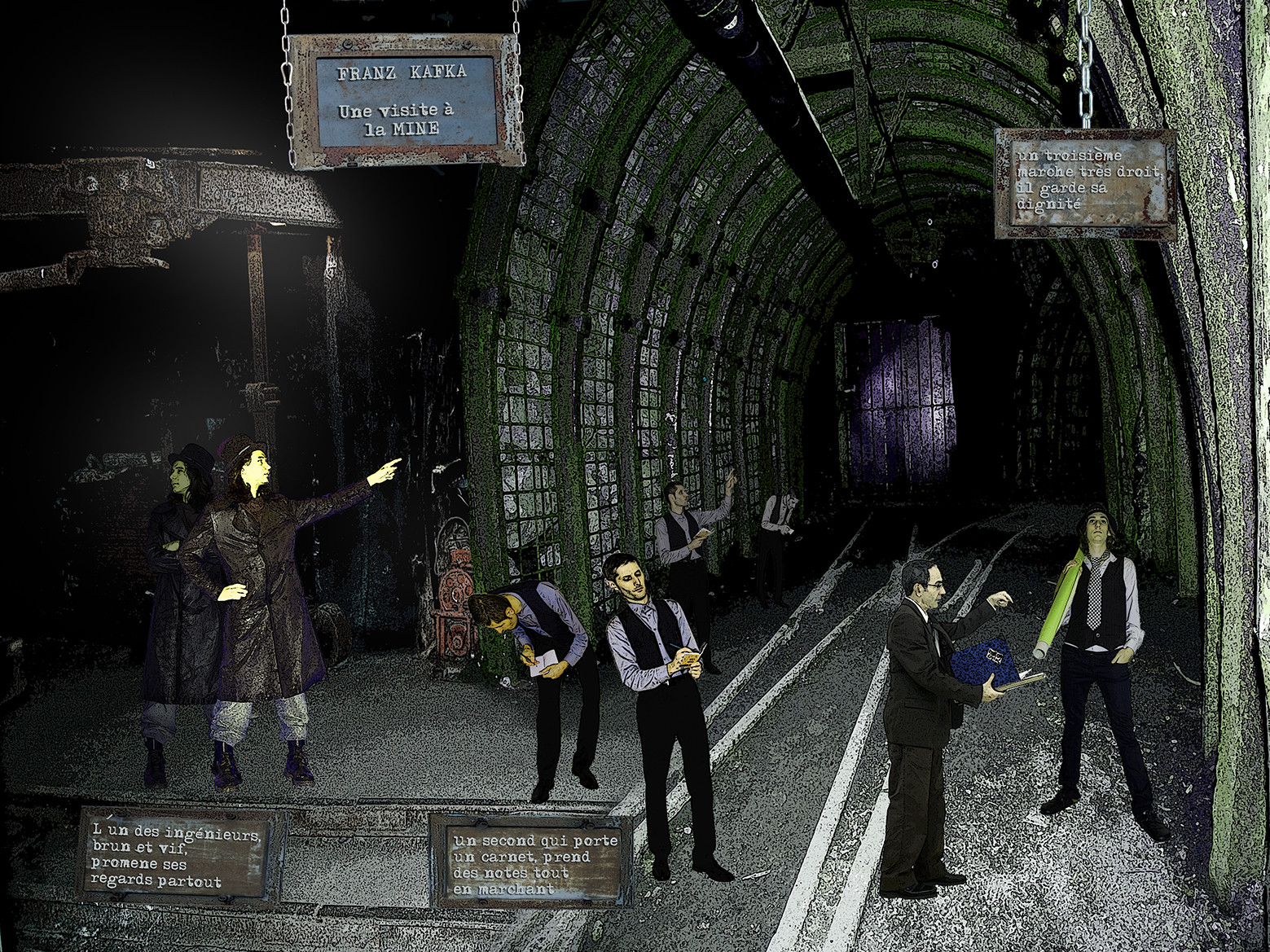 KAFKA,  UNE VISITE A LA MINE  2