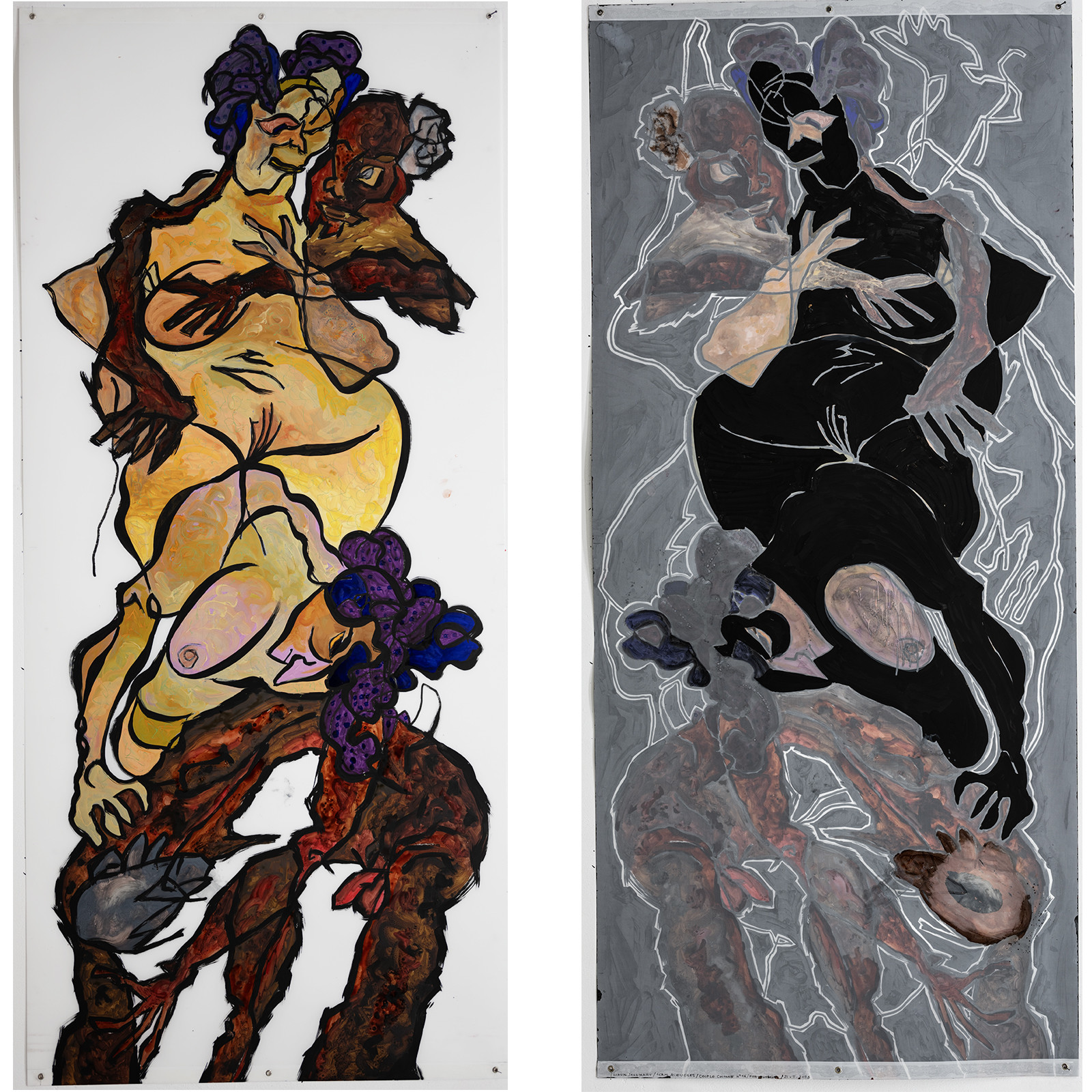 COUPLE COLONNE n° 16   FIDA _ HELENE