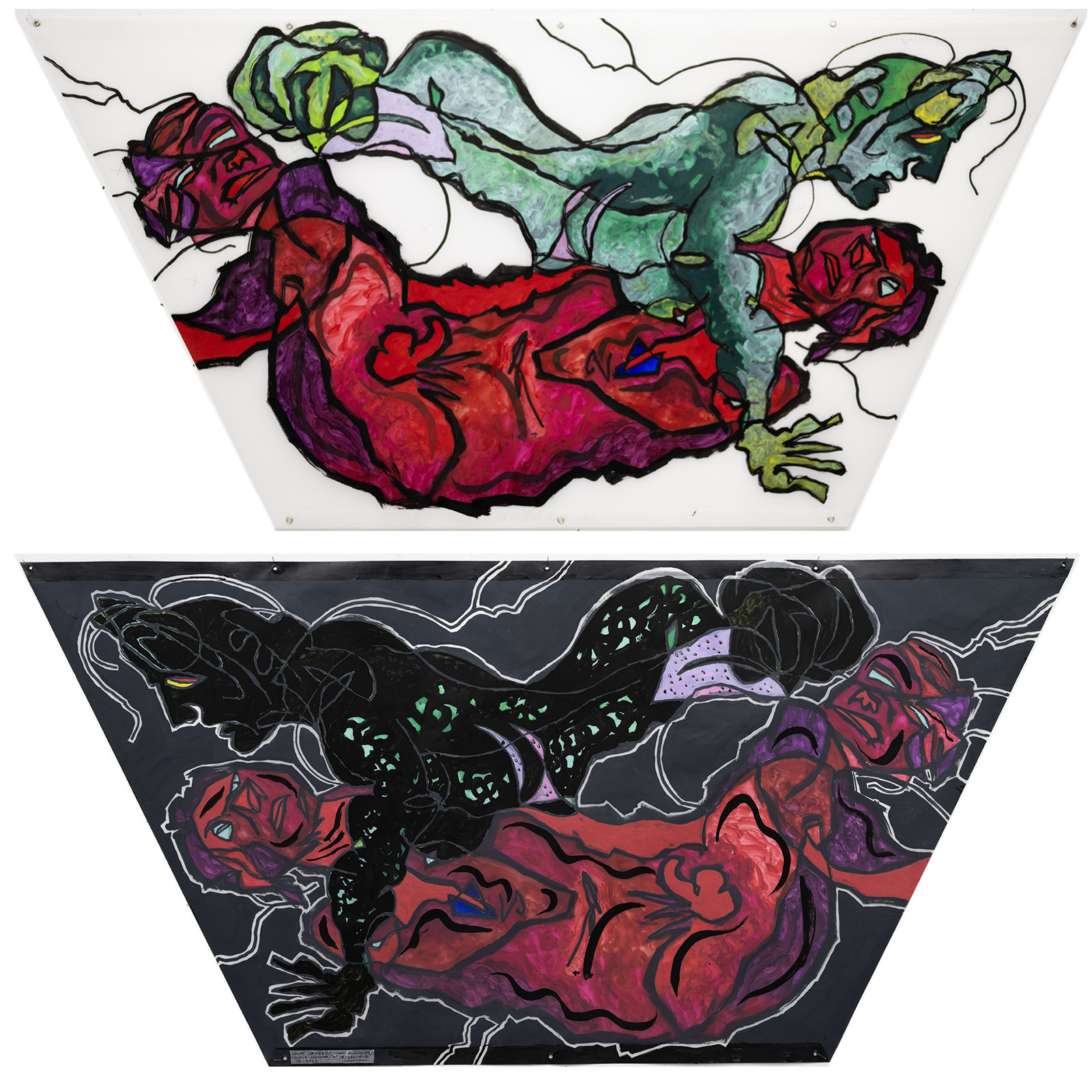 COUPLE COLONNE n° 18   DANIELLE