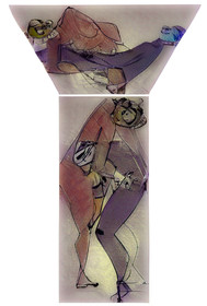 109 - COUPLE COLONNE EN ECHO   NEURONAL    CL  ISA G