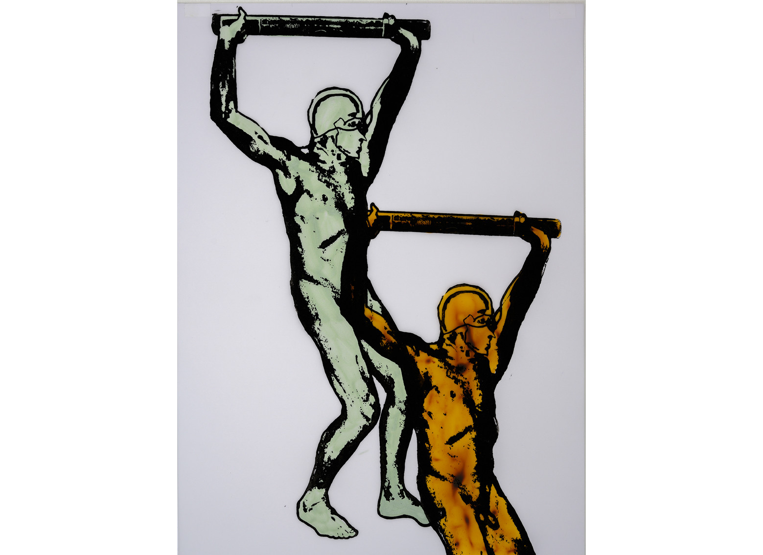 ATLANTES - LINO GRAVURES40 x 30     04 - 2019