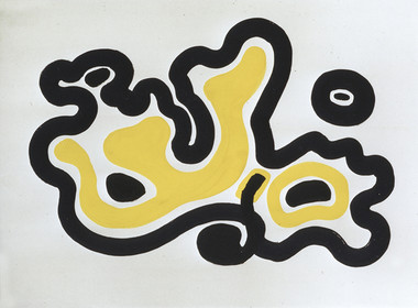 :	CORPS - gouache - 50 x 65 - 1 71 - 1