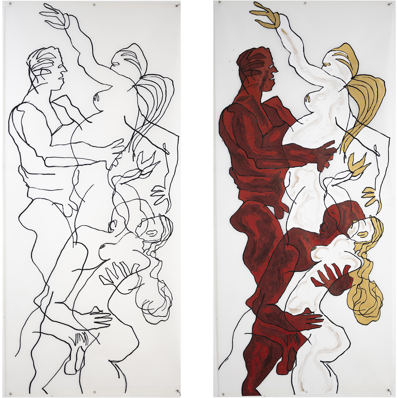 COUPLE COLONNE n° 26   CHIARA