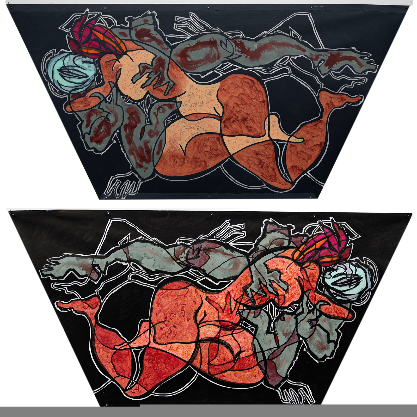 COUPLE COLONNE n° 13   ANNIE