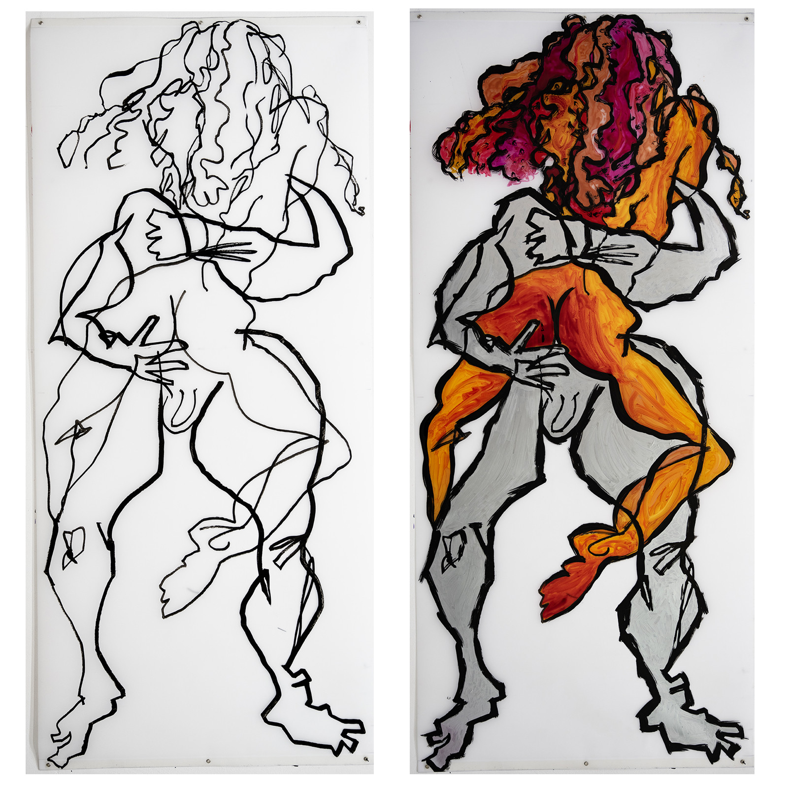 COUPLE COLONNE n°9   FAB. L