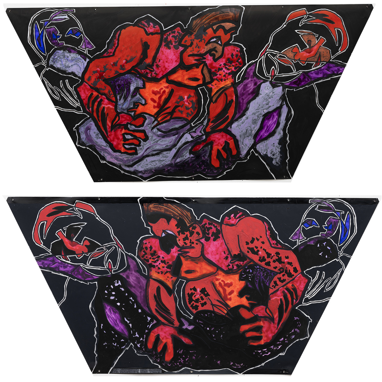 COUPLE COLONNE n° 21   M + CL