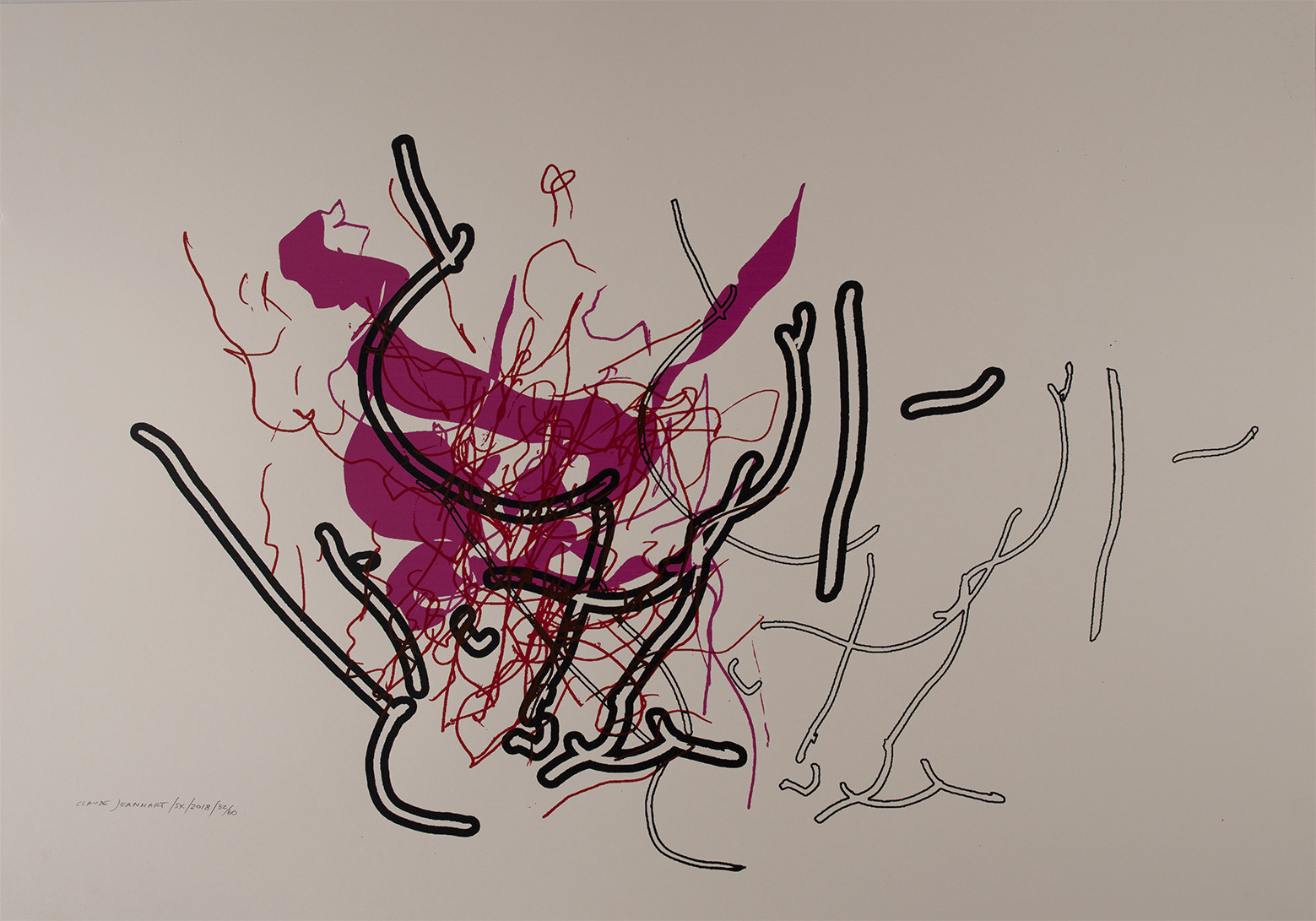 EL  CL - FACE  SX   2015 - SERIGRAPHIE