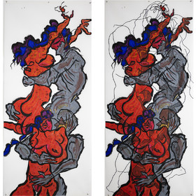 COUPLE COLONNE n ° 24   MARIE