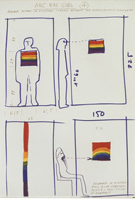 Légende :	ARC EN CIELDescription :Université Toulouse le Mirailexposition février 1979dispositif des ARCE EN CIEL