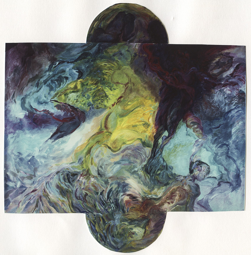 ET SI JE VOUS DISAIS EROS ? 1acrylique sur polyester3m x 3m6  84