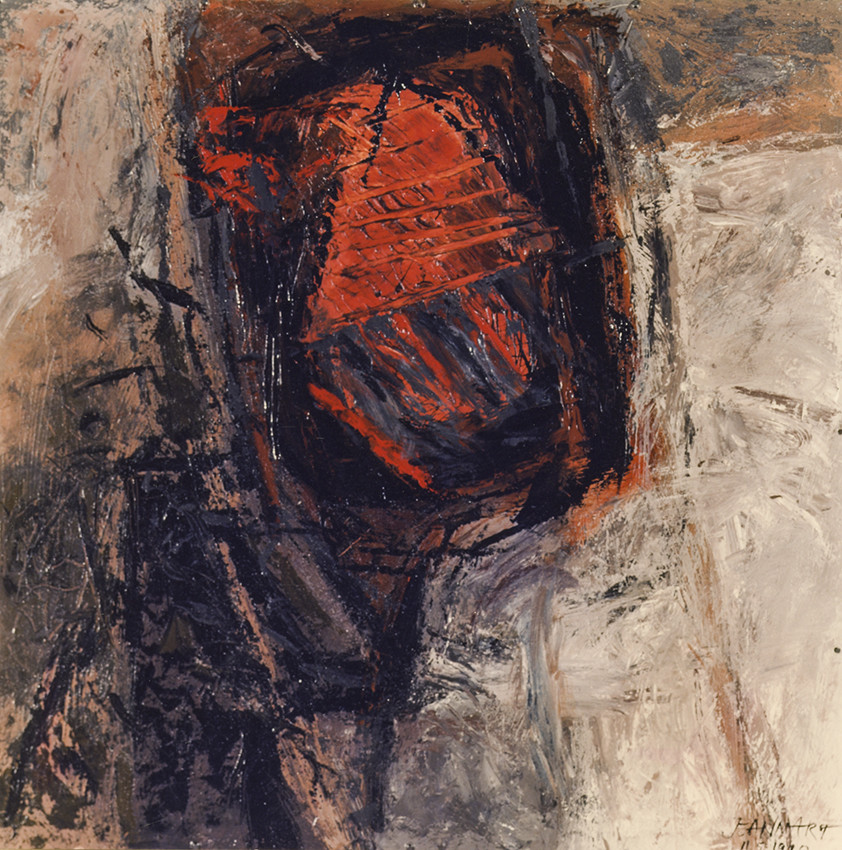 DE SARAGOSSE A BURGOS 12acrylique, terre, pigment, toile100 x 1005  90