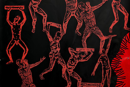 GRAND TRIPTYQUE n° 10 - ATLANTES : LUI, LES AUTRES