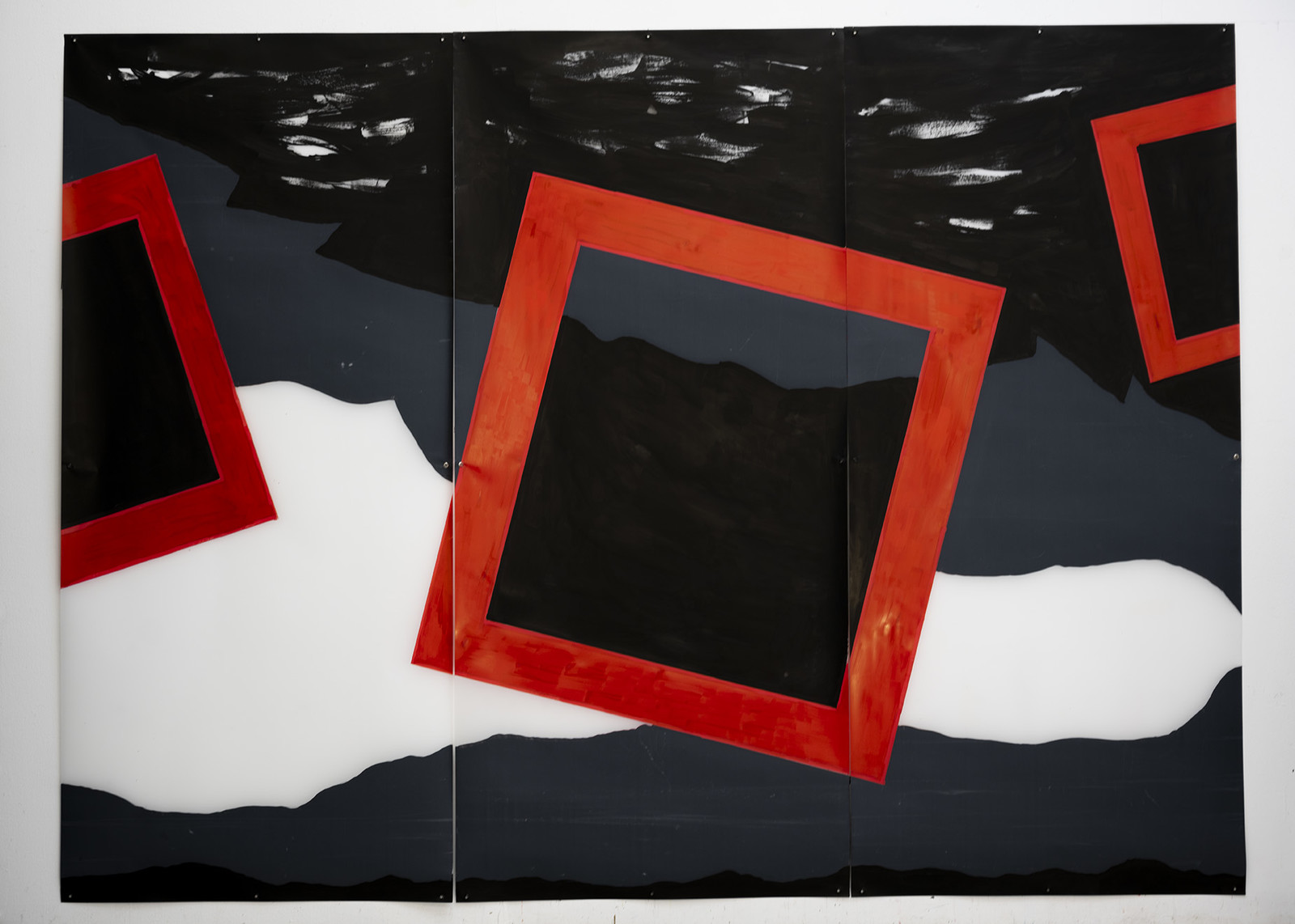 GRAND TRIPTYQUE - 6   ATLANTES CONFINÉS