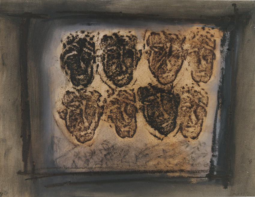 ERRANCEbâtons à l'huile12  93 (3)50 x 65