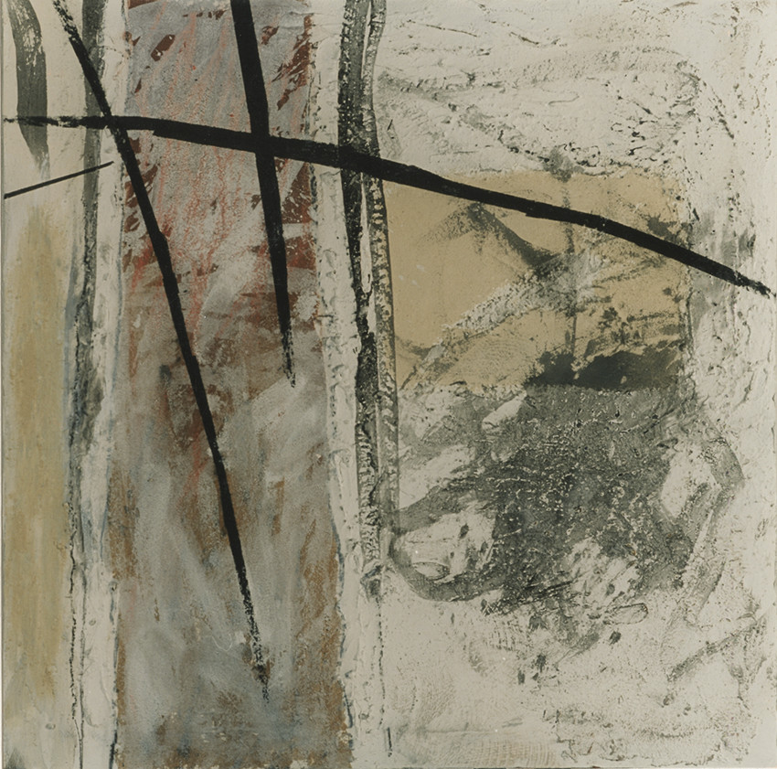 BATAILLE 6acrylique, terre, lavis, pigments, fusain, toile100 x 10017  1  97