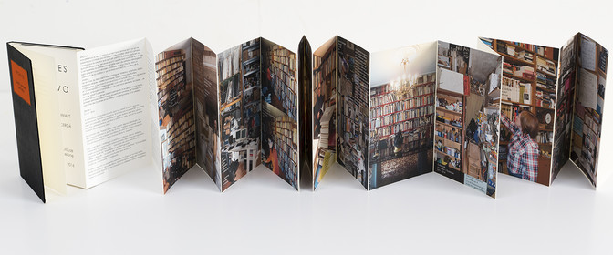 Livre Moleskine, format Japonais, 21 x 13photomontages numériques et tirages par jets d'encreset collage sur papier mat.Claude Jeanmart et Jordi Cerdà10 - 2016