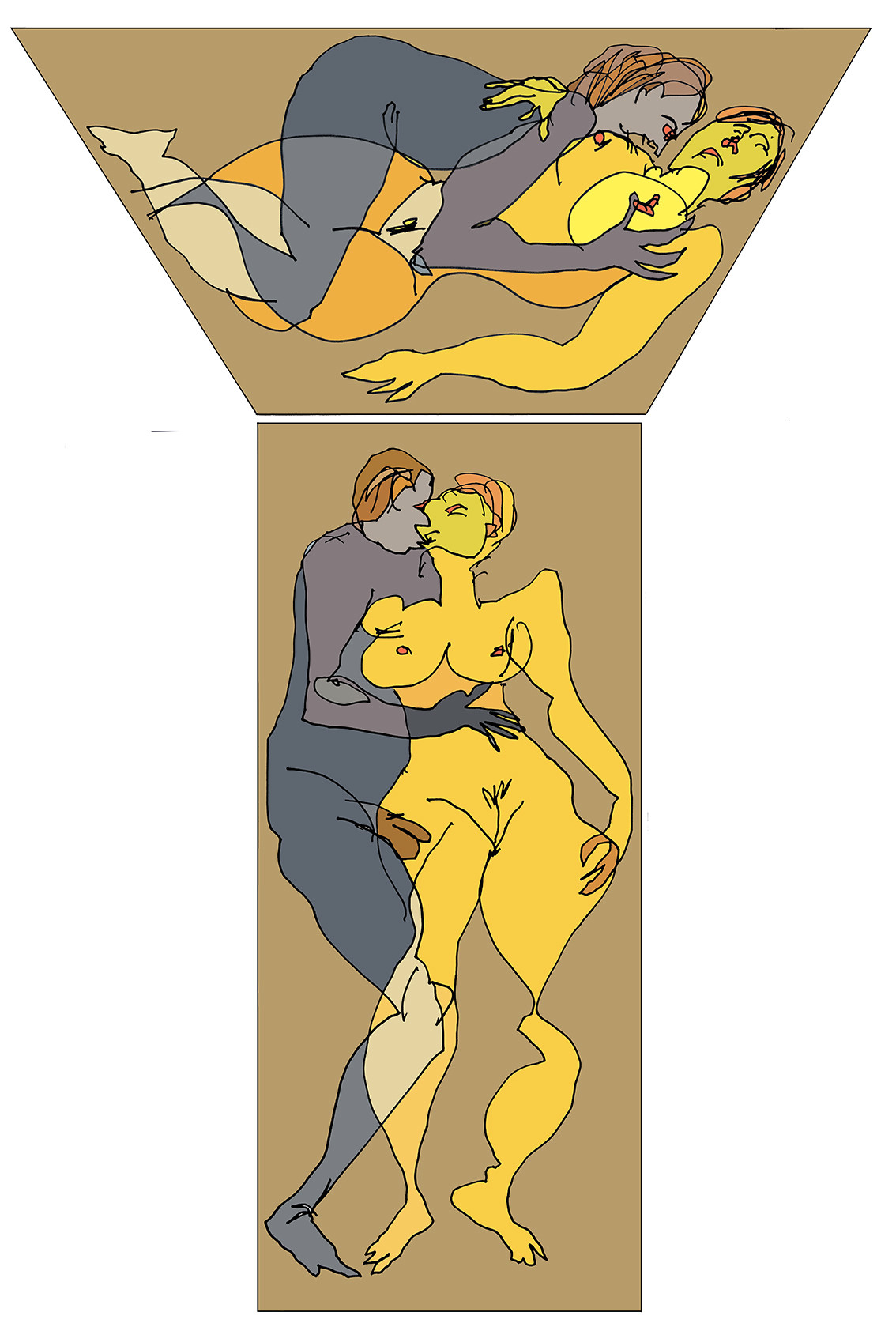 67-COUPLE EN ECHO- LUCIE - PREMIER