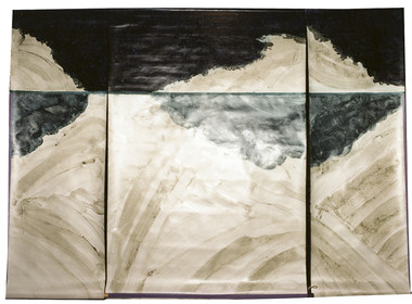 N° 10 - PREMIER SOUVENIR D'ESPAGNE - encres et résine acrylique - 7  79