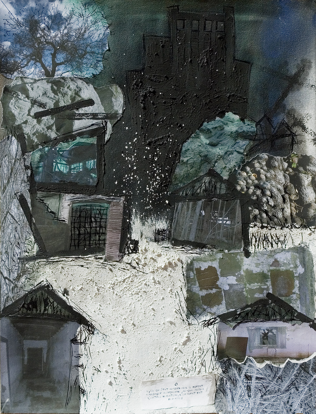 A L'OMBRE DU CHÂTEAU ( d'Après Kafka )