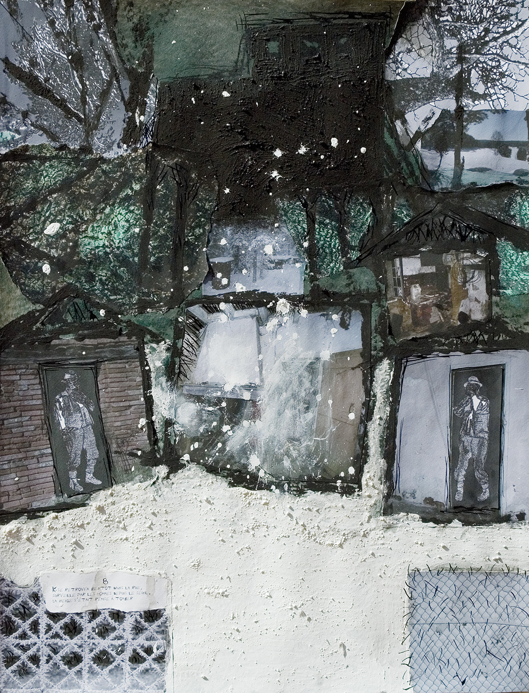 A L'OMBRE DU CHÂTEAU ( d'Après Kafka )