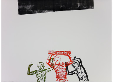 20 planches 55 x 77   papier pour eau forte   impression de lino gravures   encres Schmincke   impression au pied   Mai 2019