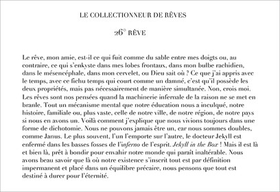BOITE LE COLLECTIONNEUR DE RÊVE