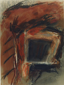 DE SARAGOSSE A BURGOS craies grasses, pigments, mines, papier65 x 501  90 (3)