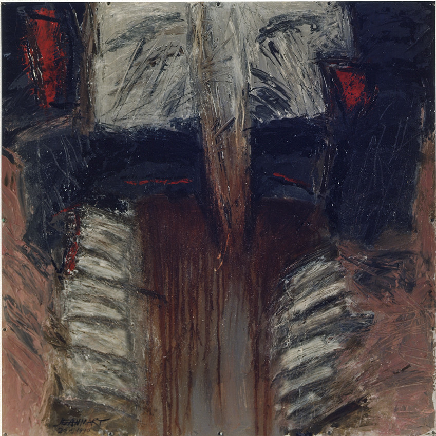 DE SARAGOSSE A BURGOS 15acrylique, terre, pigment, toile100 x 1005  90