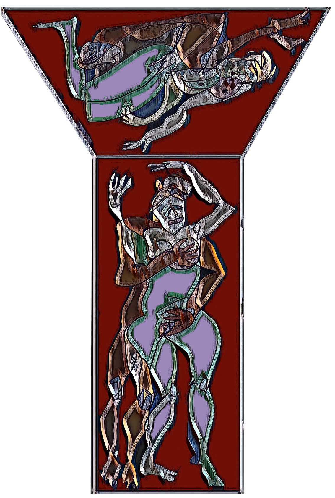 041_ COUPLE COLONNE EN ECHO-MAR- NEURONAL