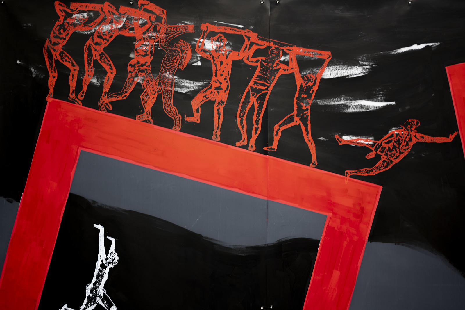 GRAND TRIPTYQUE - 6   ATLANTES CONFINÉS