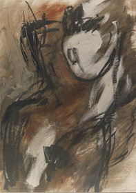 acrylique, craie, papier50 x 6510 89 - 9