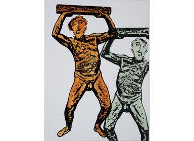 ATLANTES - LINO GRAVURES40 x 30     04 - 2019