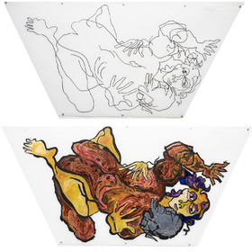 COUPLE COLONNE n° 16   FIDA _ HELENE