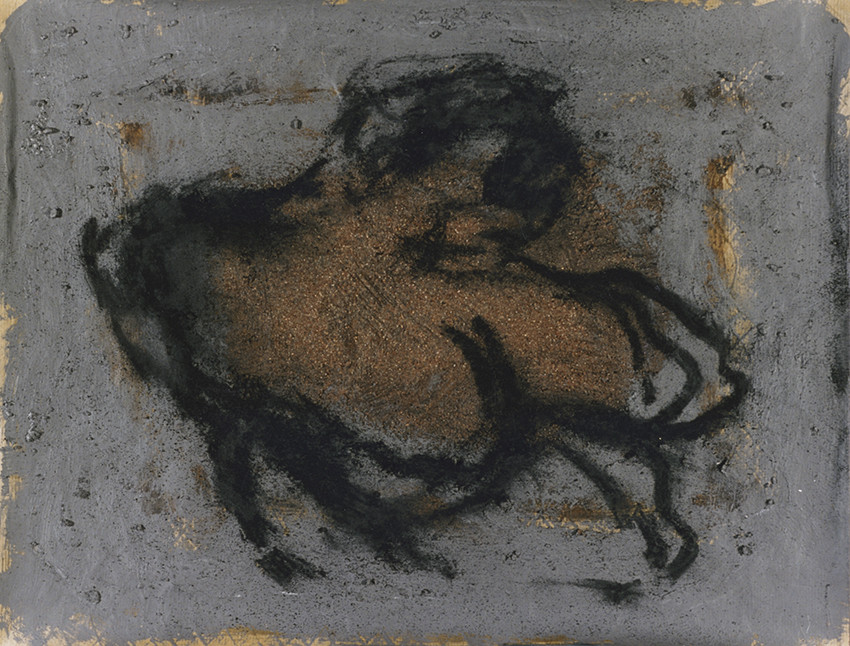 DERIVEacrylique, fusain, pigments, sur papier50 x 651 - 1995