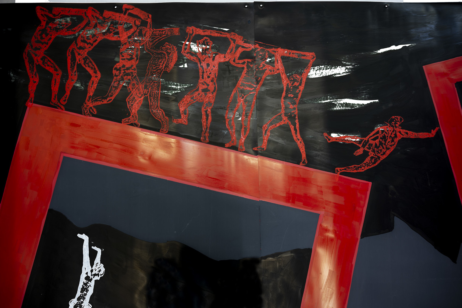 GRAND TRIPTYQUE - 6   ATLANTES CONFINÉS