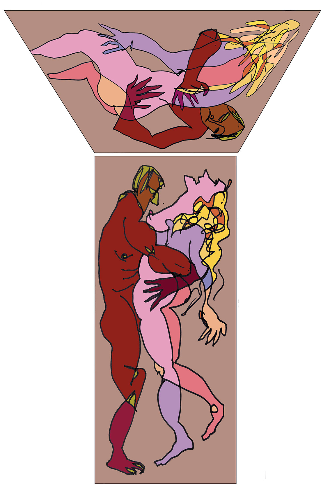 50-COUPLE EN ECHO- FAB L - PREMIER