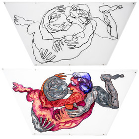 COUPLE COLONNE n° 17   MARIE HELENE C.