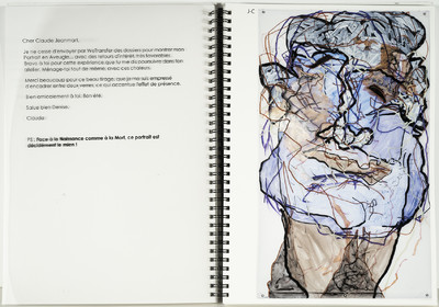 LIVRE PORTRAITS EN AVEUGLE