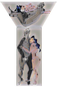 105- COUPLE COLONNE EN ECHO NEURONAL