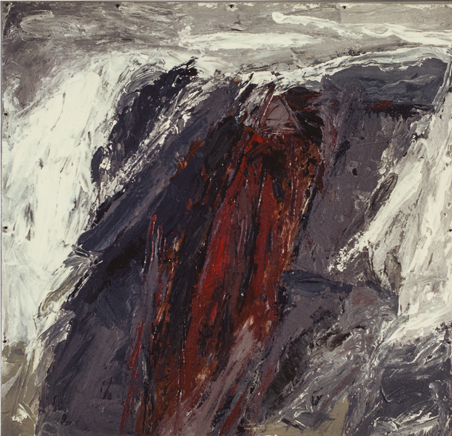 CASTILLE 7acrylique, pigments, terre, oxydes, sur toile100 x 1001  91