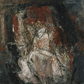 AKT 1 ( NU )terres, pigments, acrylique, sur toile100 X 10011  91