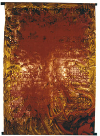 Légende :	N° 8 - TANGO (partie centrale) - encres et sérigraphie - 4  79 ( 250 x 150 )