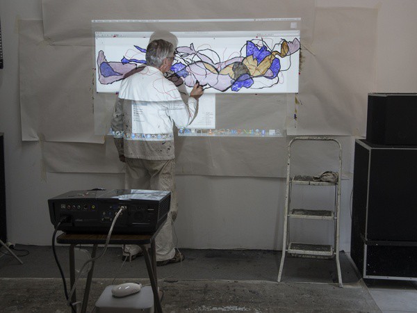 Corps Aveugles	Compo 7- vidéoprojection2011