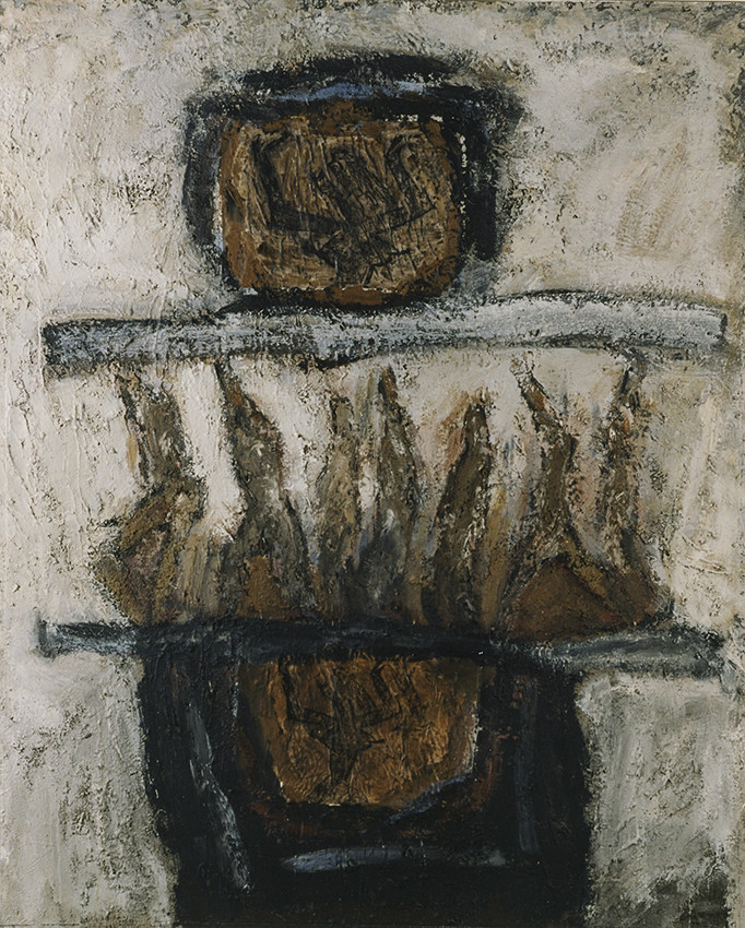 ERRANCE 3acrylique, terre, sable, toile100 x 1004  94