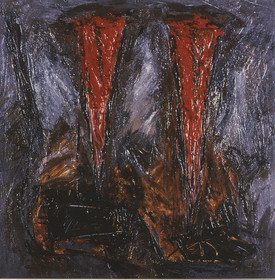 DE SARAGOSSE A BURGOS 17acrylique, terre, pigment, toile100 x 1006  90